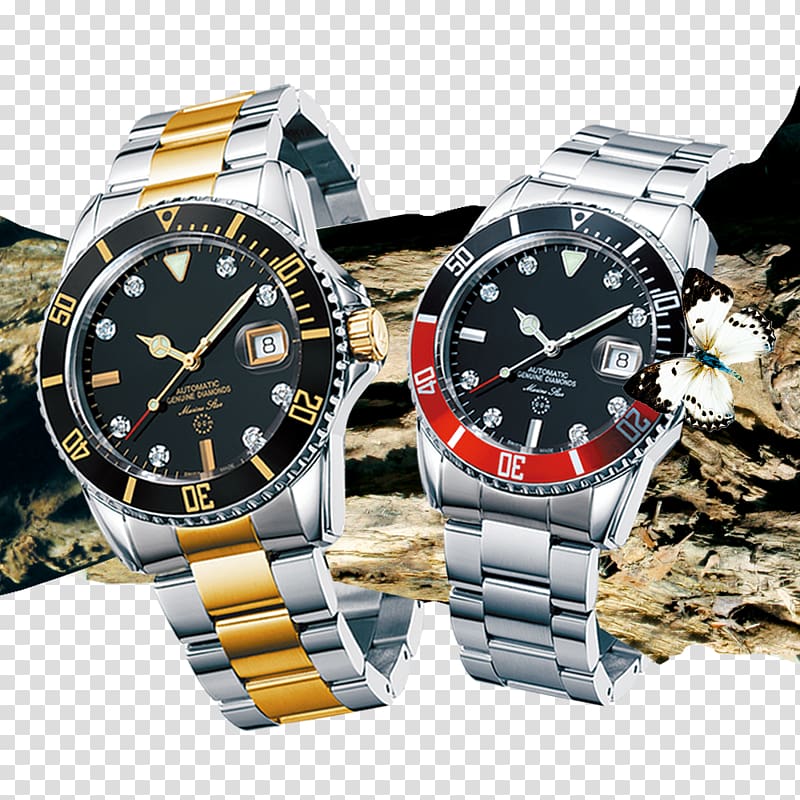 Smartwatch Strap Clock, Decorative watches transparent background PNG clipart