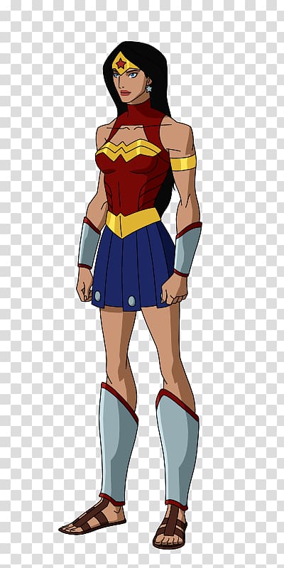 Wonder Woman Hawkgirl Superman Wonder Girl Donna Troy, Wonder Woman transparent background PNG clipart
