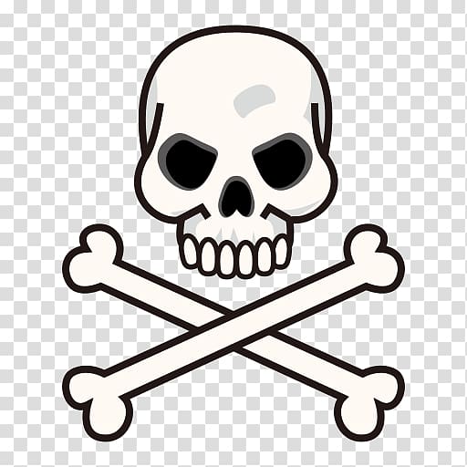 Skull and Bones Skull and crossbones Human skull symbolism Emoji, drawing light bulb transparent background PNG clipart