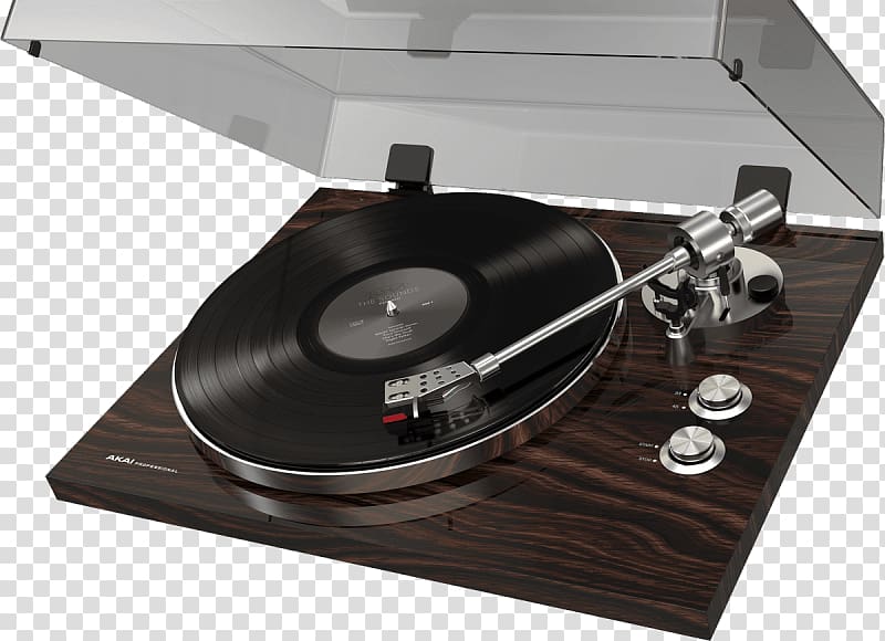 Akai Professional BT500 Phonograph record, Turntable transparent background PNG clipart