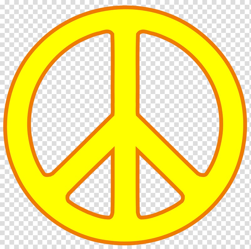 Peace symbols , peace sign transparent background PNG clipart