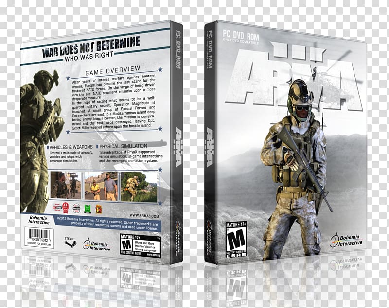 ARMA 3: Apex Xbox 360 PC game PlayStation 3 DayZ, Arma 3 transparent background PNG clipart