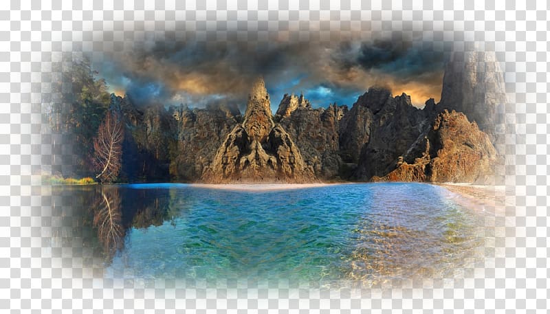 Desktop Water resources Sea Landscape Nature, NATURAL LANDSCAPE transparent background PNG clipart