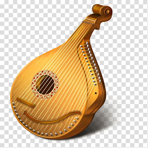brown string instrument, kobza plucked string instruments indian musical instruments, Mandolin transparent background PNG clipart