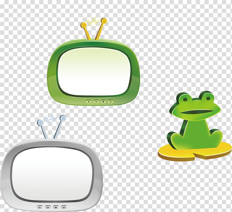 Illustration, Cartoon TV material transparent background PNG clipart