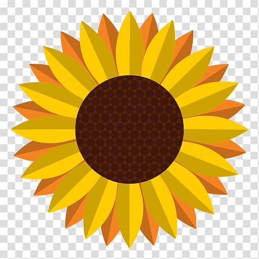 Logo Graphic design, sun flower transparent background PNG clipart