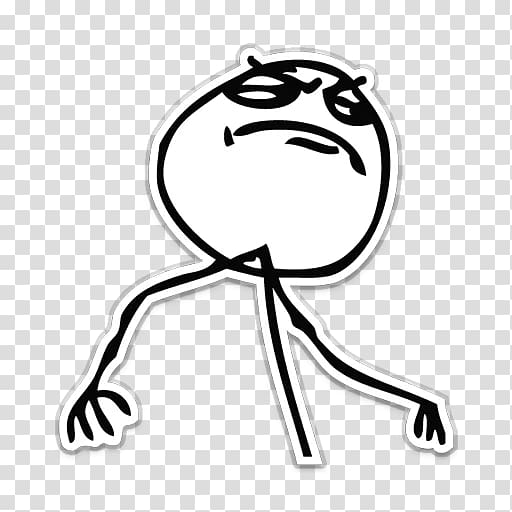 Rage Comic Comics Internet Meme Trollface PNG, Clipart, Black, Black And  White, Cheek, Circle, Drawing Free