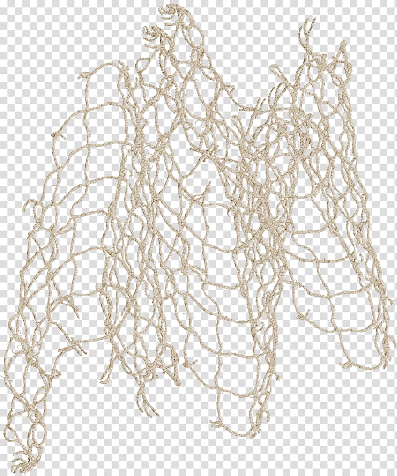 Brown rope, Fishing net , Floating fish nets transparent