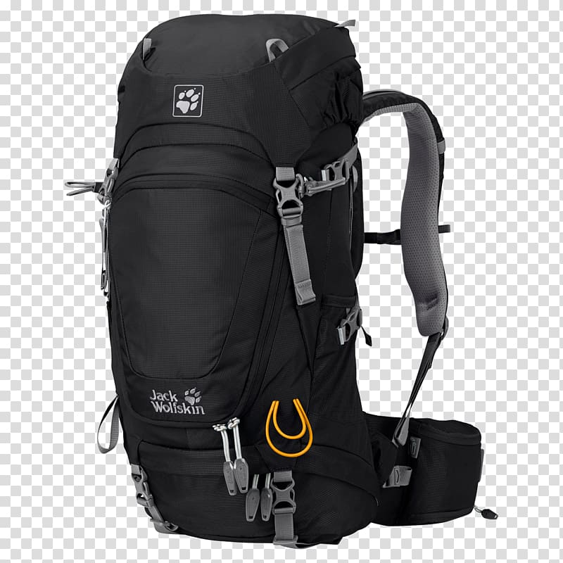 Backpack Jack Wolfskin Hiking Trail Bag, backpack transparent background PNG clipart