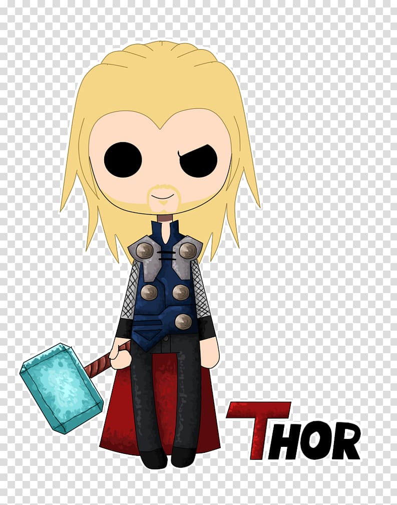 Thor Loki Clint Barton Chibiusa, Avenger chibi transparent background PNG clipart
