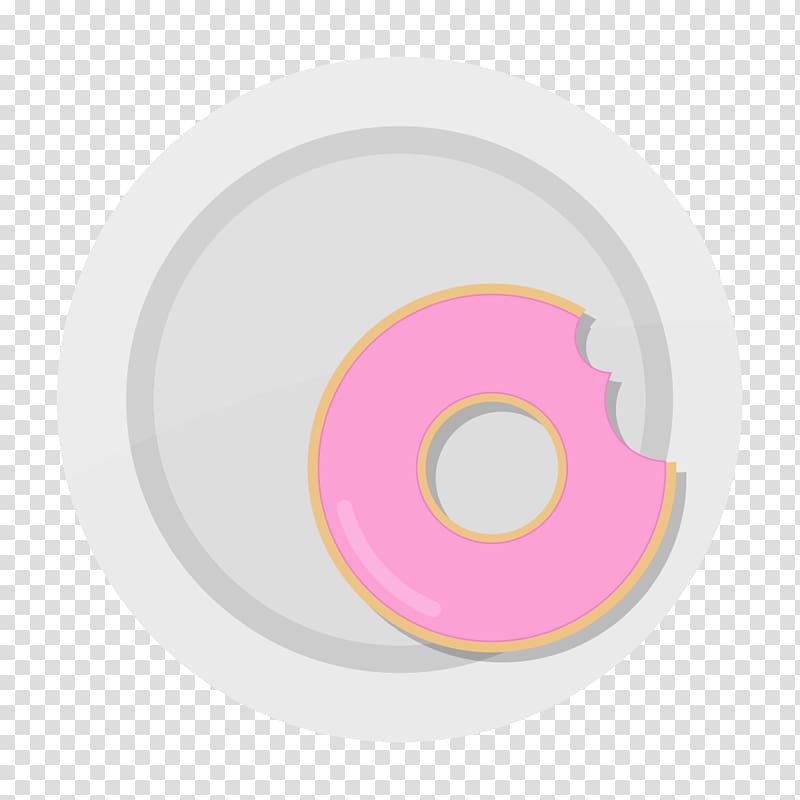 Pink M Circle, creative illustration design transparent background PNG clipart