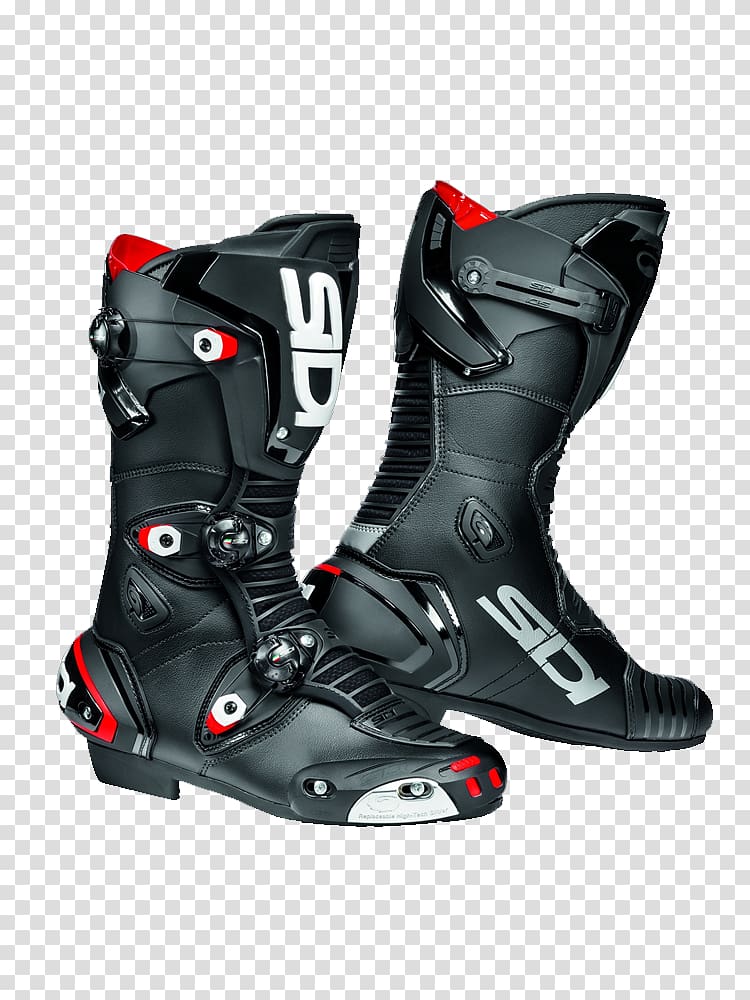 Motorcycle boot SIDI Riding boot, boot transparent background PNG clipart