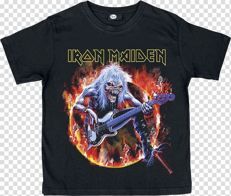 Iron Maiden: Legacy of the Beast T-shirt Eddie The Final Frontier, T-shirt transparent background PNG clipart