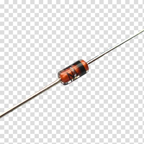 1N4148 signal diode Electronics Electronic component Zener diode, Schottky Diode transparent background PNG clipart