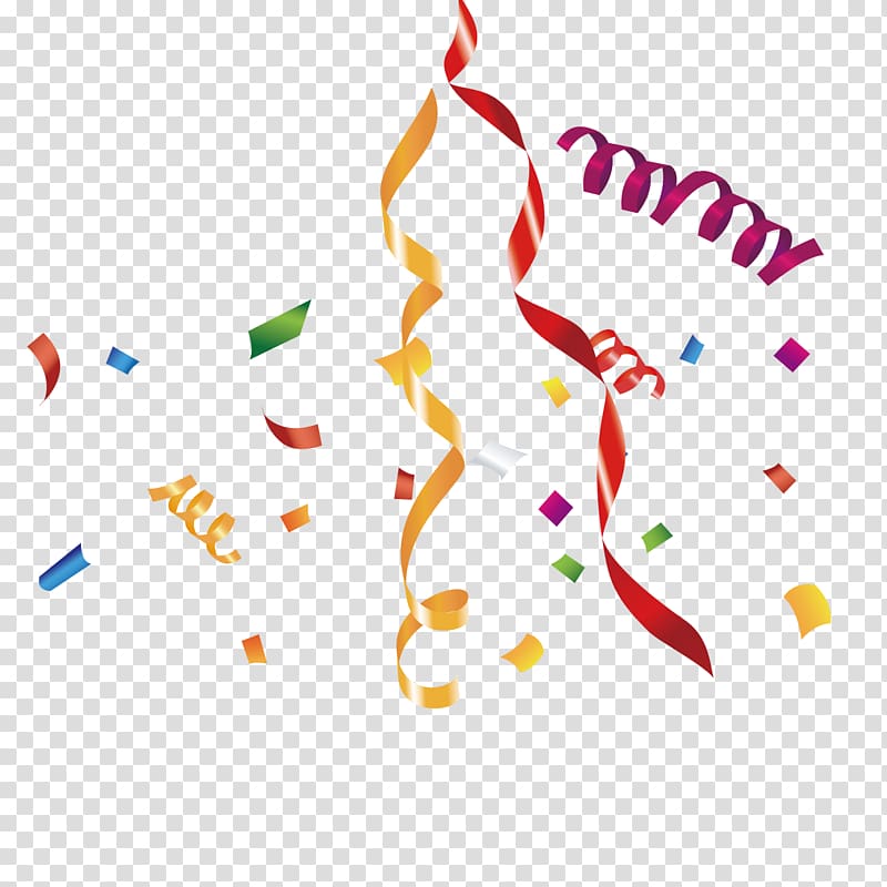 Free download | Confetti , Ribbon , Celebrate ribbon transparent ...