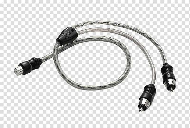 RCA connector Coaxial cable JL Audio Vehicle audio Adapter, RCA Connector transparent background PNG clipart