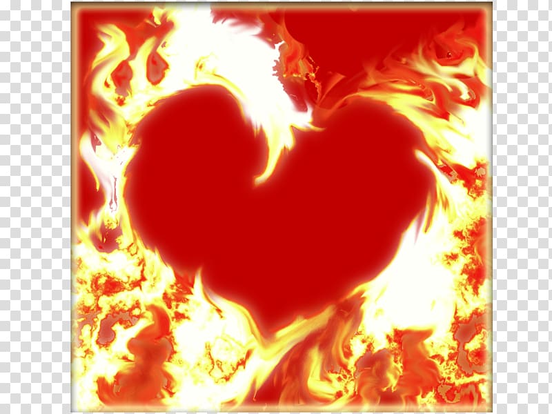 /m/02_41 Flame Fire Heat Heart, heart of fire transparent background PNG clipart