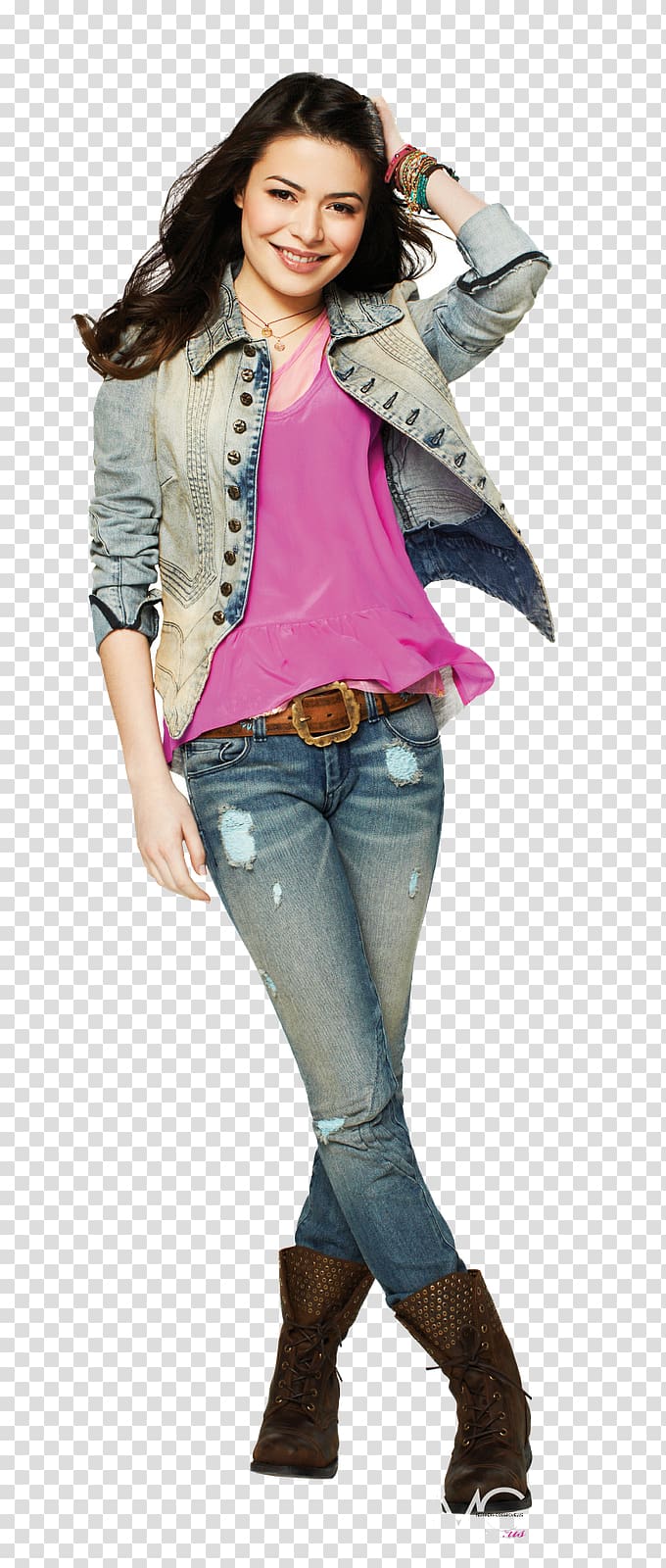 Miranda Cosgrove iCarly Cast Sam Puckett Carly Shay, others transparent background PNG clipart