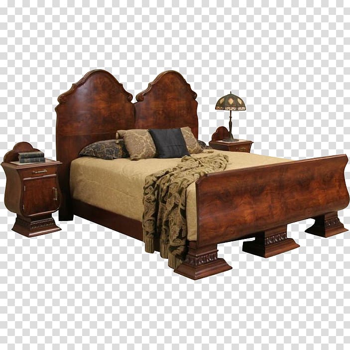 Bedroom Furniture Sets Bedside Tables, antique carved exquisite transparent background PNG clipart