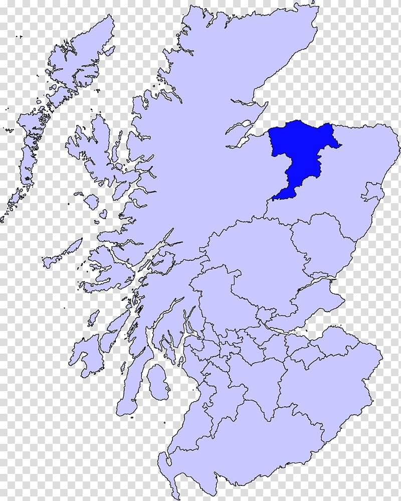 Fife Stirling Scottish Borders Central Region, Scotland Angus, Scotland, map transparent background PNG clipart
