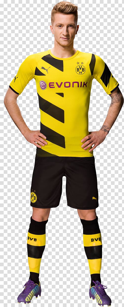 Marco Reus Borussia Dortmund Bundesliga Borussia Mönchengladbach Football, football transparent background PNG clipart