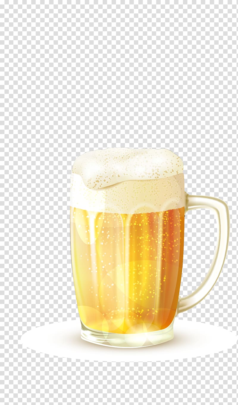 Beer glassware Cocktail, glass of beer transparent background PNG clipart