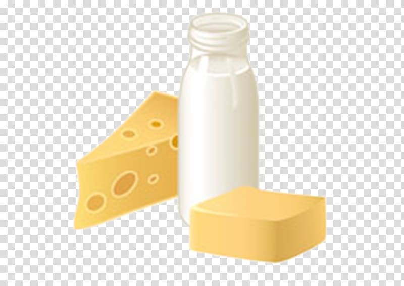 Dairy product Bottle, Cartoon bread milk transparent background PNG clipart