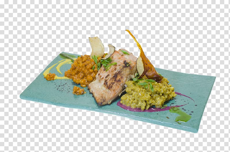 Vegetarian cuisine Recipe Dish Garnish Food, grilled Salmon transparent background PNG clipart