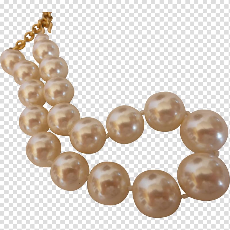 Pearl necklace Pearl necklace Imitation pearl Choker, necklace transparent background PNG clipart