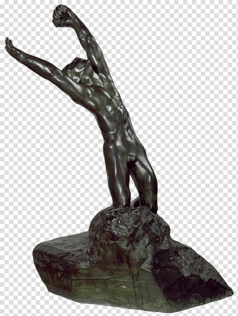 Bronze sculpture The Prodigal Son Musée Rodin Los Angeles County Museum of Art Rodin Museum, others transparent background PNG clipart