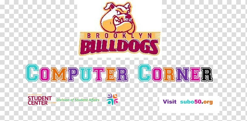 Brooklyn College Bulldogs Cornhole Logo Brand, Computer student transparent background PNG clipart