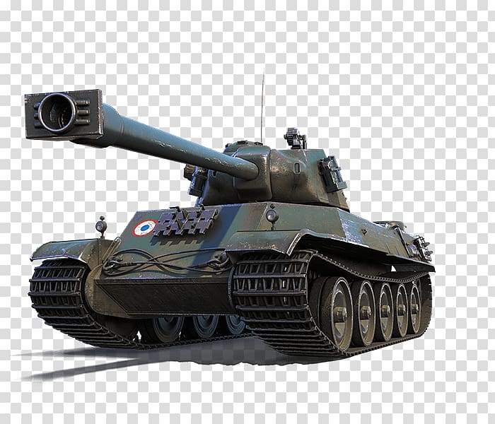 World of Tanks AMX-50 Tiger I Heavy tank, Tank transparent background PNG clipart