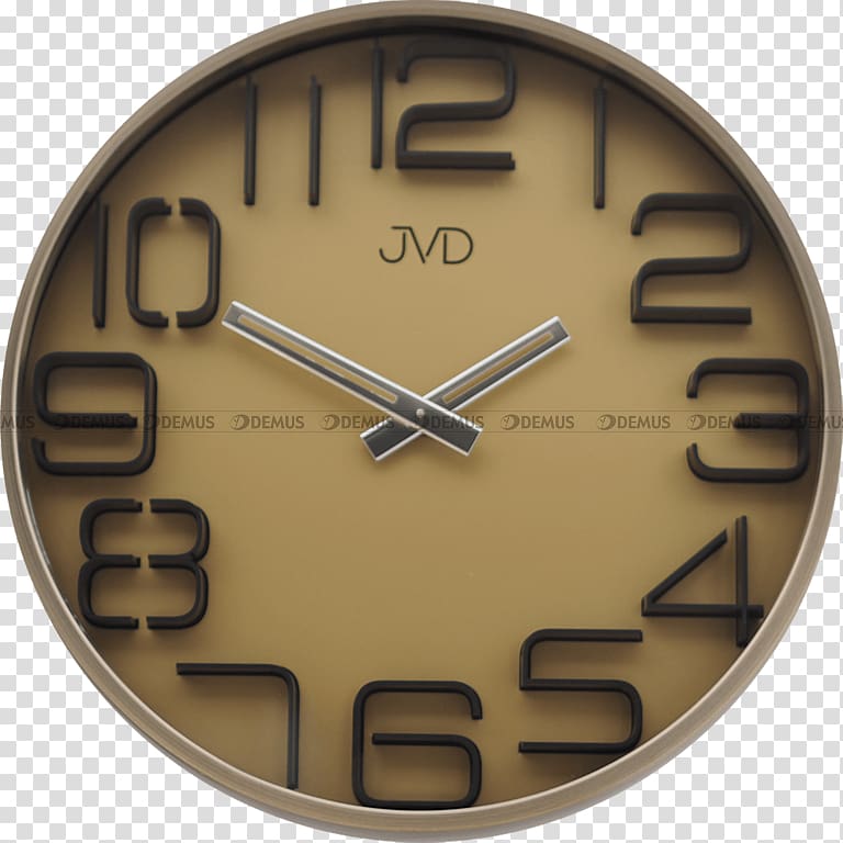 DEMUS.pl Quartz clock Jvd, clock transparent background PNG clipart