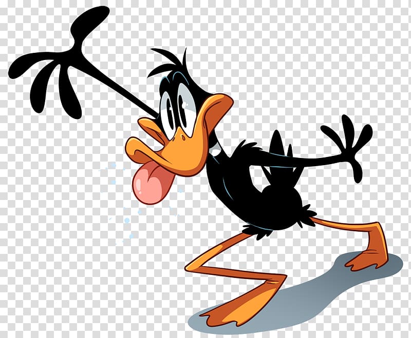 Daffy Duck Daisy Duck Looney Tunes Animation, dunk king transparent background PNG clipart