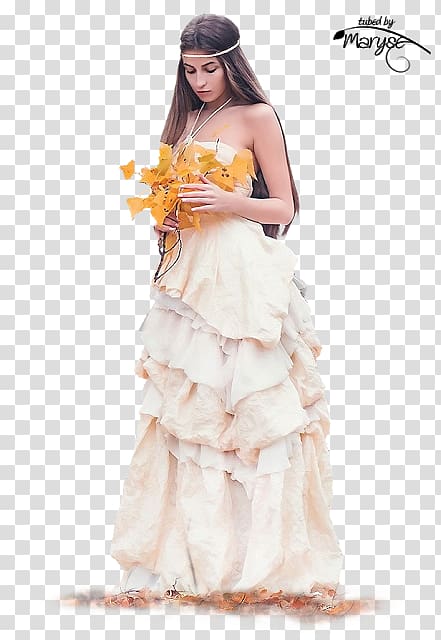 Psp tubes PaintShop Pro Portable Network Graphics Woman Wedding dress, Autumn woman transparent background PNG clipart