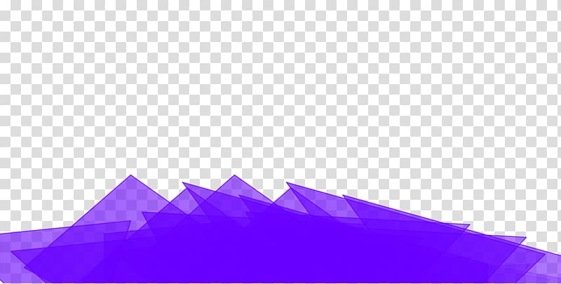 Triangle Purple Pattern, Edge color transparent background PNG clipart