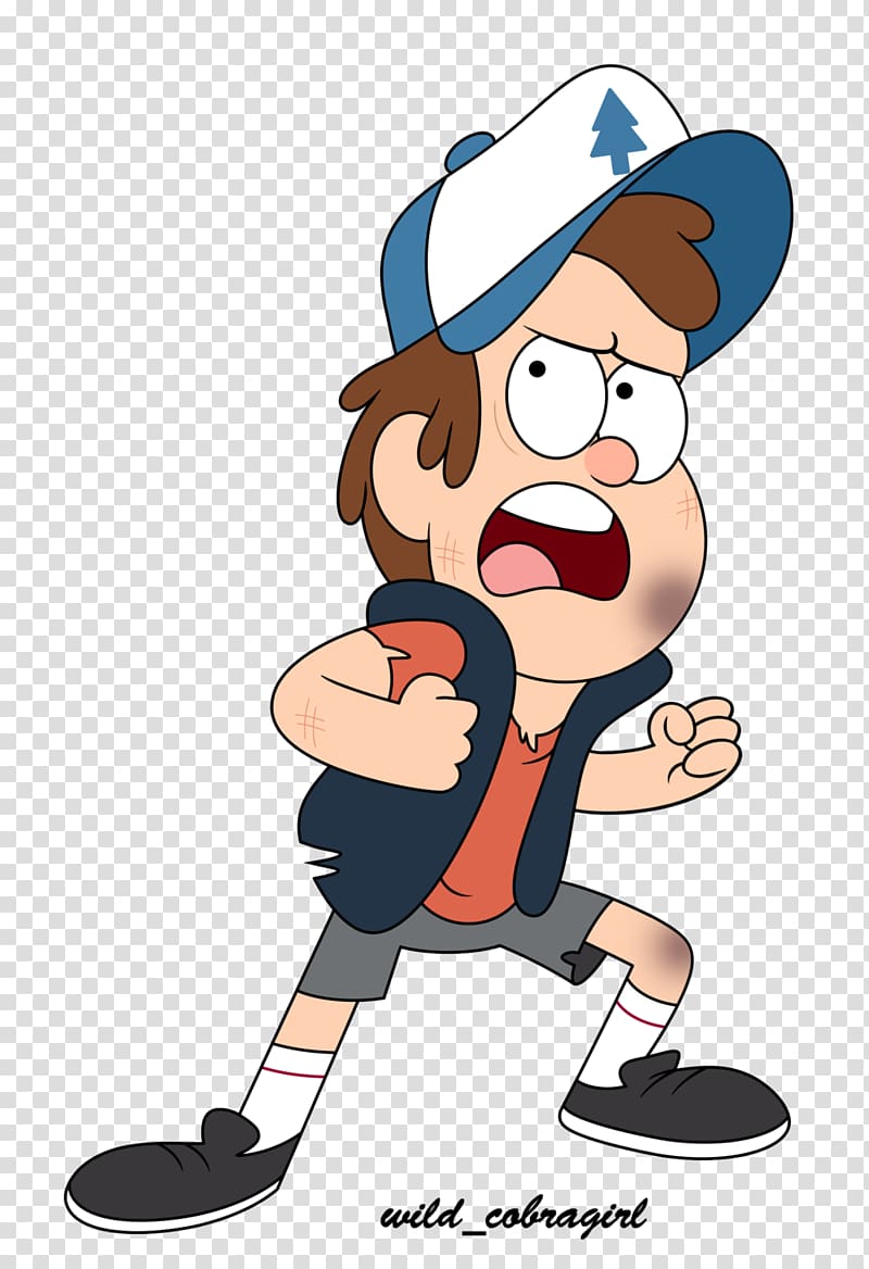 Dipper Pines Mabel Pines Character Gideon Rises Cartoon, fighting transparent background PNG clipart