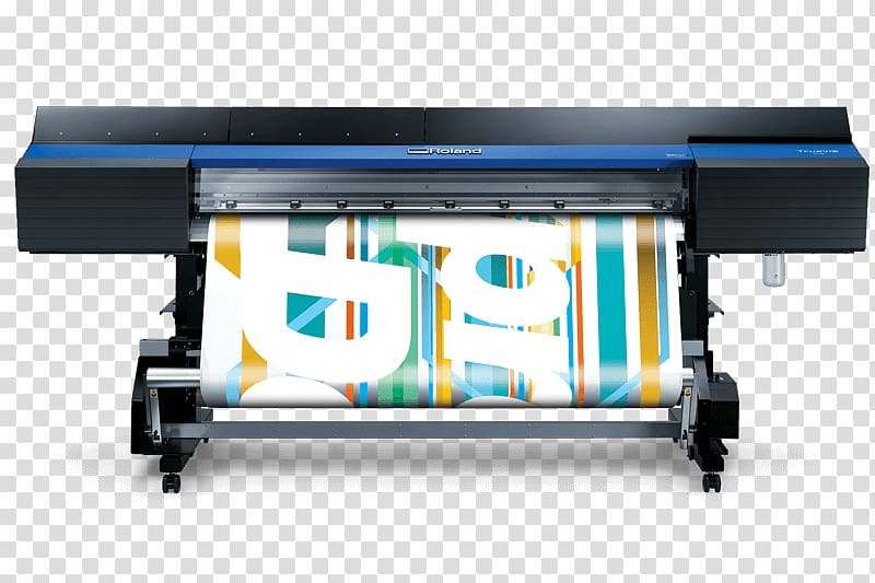 Roland DG Wide-format printer Printing Roland Corporation, ink material transparent background PNG clipart