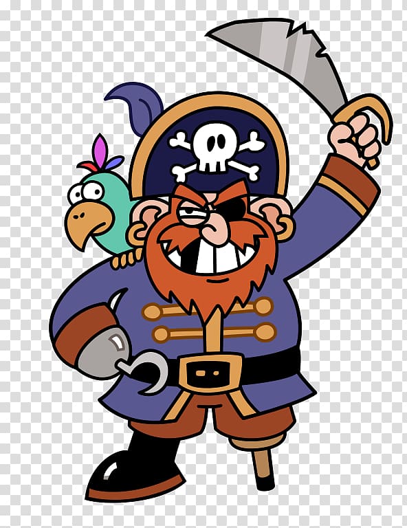 Pirate with sword , Piracy Cartoon Drawing , pirate transparent background PNG clipart