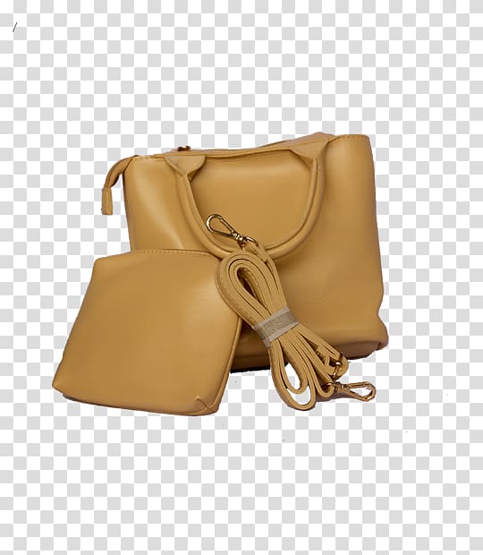 Handbag Yellow Khaki, casual snacks transparent background PNG clipart