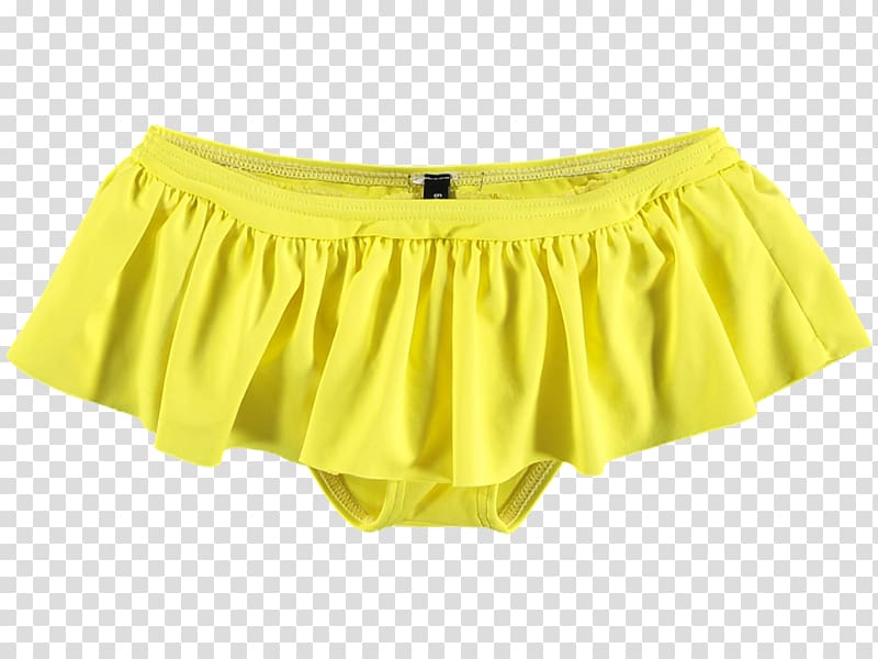 Shorts Underpants Waist Briefs Swimsuit, orange skirt transparent background PNG clipart