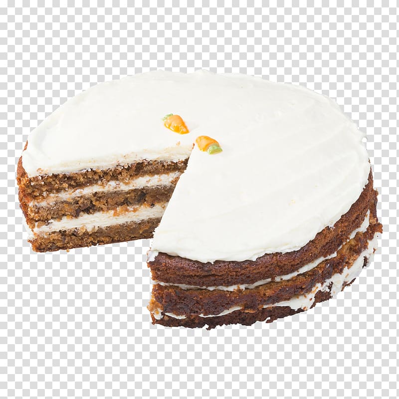 Carrot cake Cheesecake Frosting & Icing Cream Torta caprese, carrot cake transparent background PNG clipart