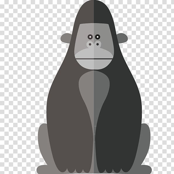 FIG gorilla body material transparent background PNG clipart