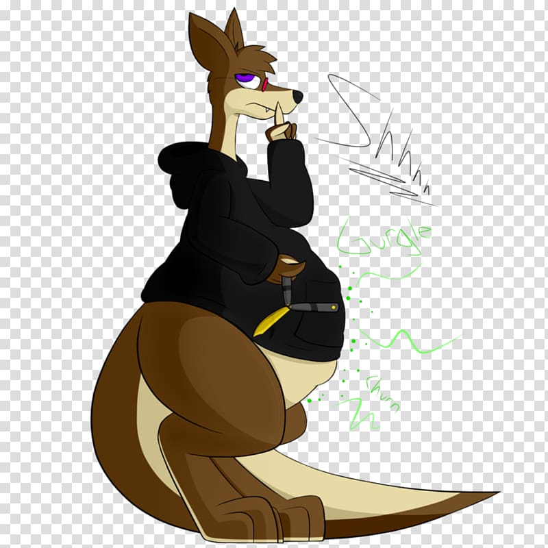 Macropodidae Artist, Kangaroo Vore transparent background PNG clipart