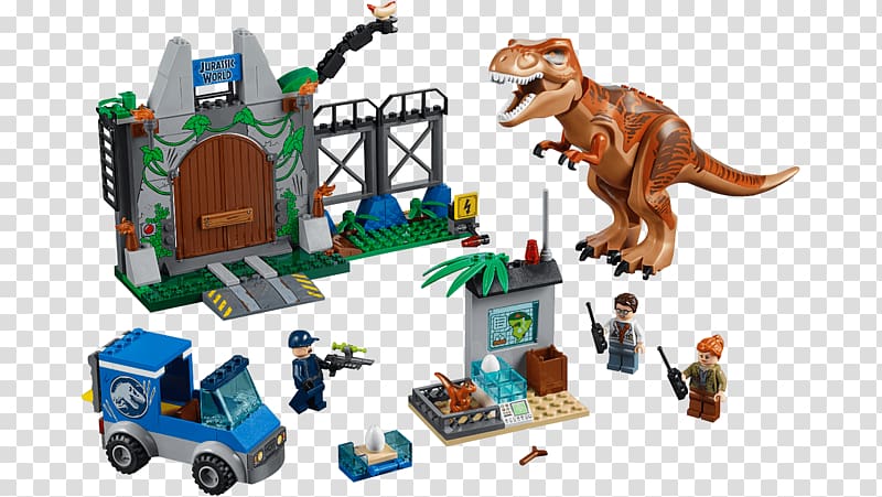 Lego Jurassic World Lego Juniors Toy LEGO 75918 Jurassic World T. rex Tracker, toy transparent background PNG clipart
