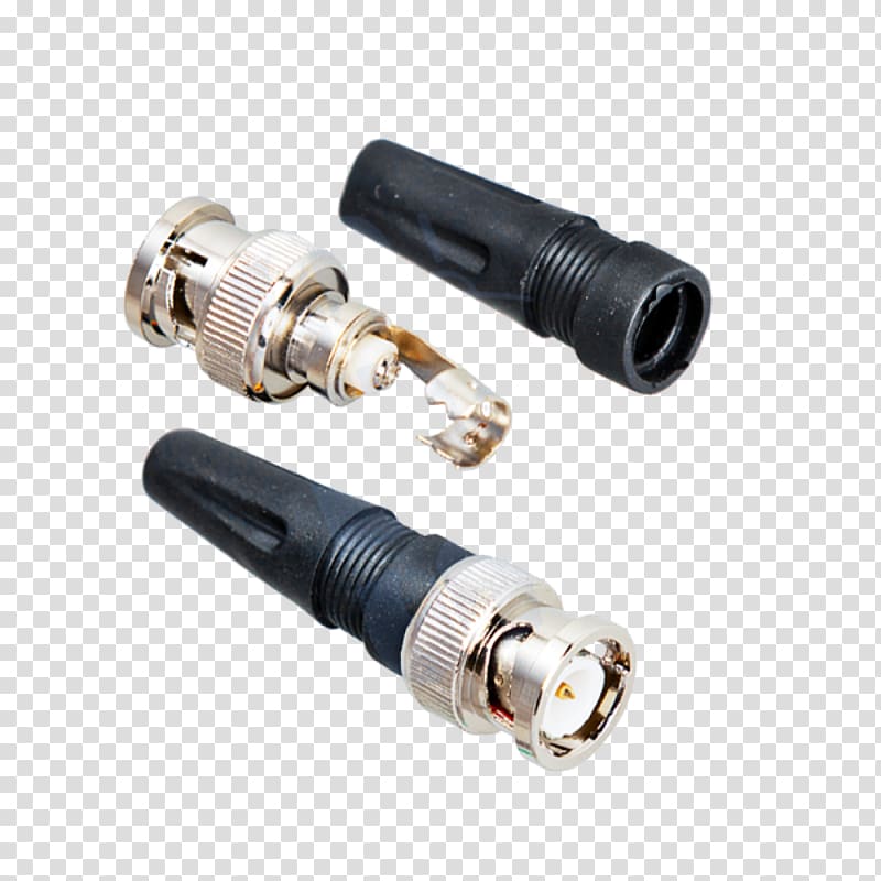Coaxial cable Electrical connector Electrical cable BNC connector Bi Plast, pvc panel, others transparent background PNG clipart