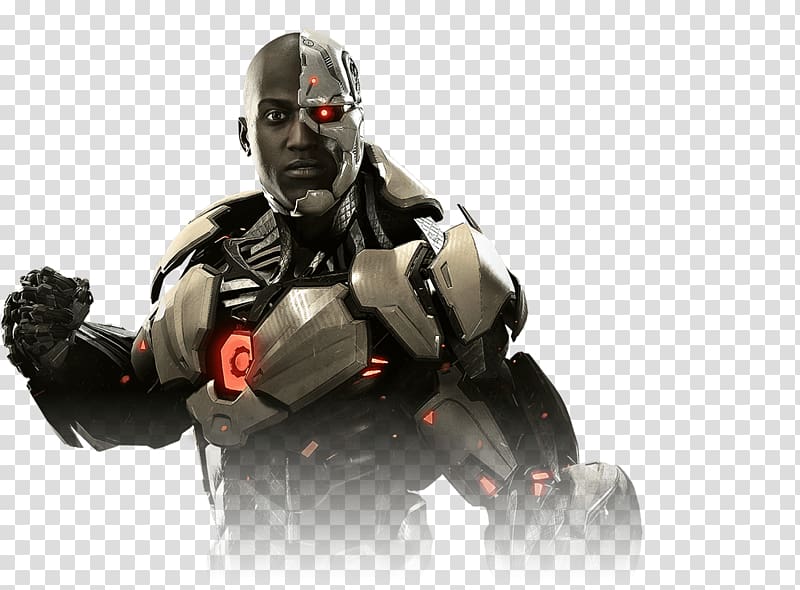 Injustice 2 Injustice: Gods Among Us Cyborg Superman Batman, Cyborg transparent background PNG clipart