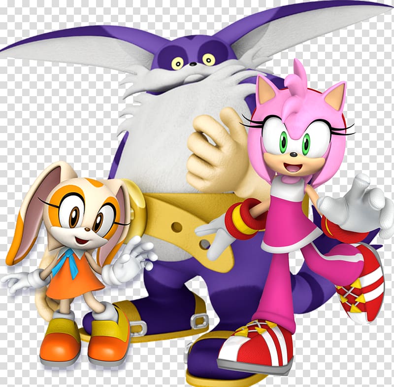 Sonic & Sega All-Stars Racing Sonic Adventure 2 Big the Cat Amy Rose, sonic the hedgehog transparent background PNG clipart