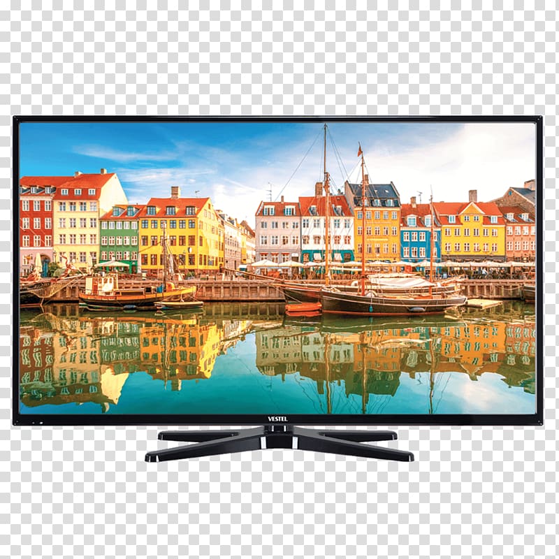 Television LED-backlit LCD 1080p Display resolution Tuner, led tv transparent background PNG clipart