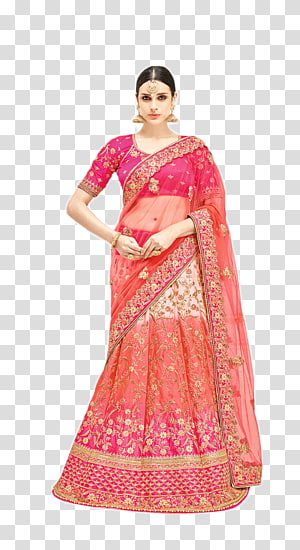 Chiffon Wedding sari Textile, design transparent background PNG clipart ...